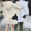 Sweatshirt femme en Coton - Ref 3216857
