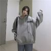 Sweatshirt femme CERCLE ROUE TEMPS en Coton - Ref 3216861