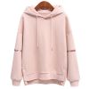 Sweatshirt femme en Coton - Ref 3216868