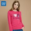 Sweatshirt femme JEANSWEST - Ref 3217562