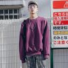 Sweatshirt homme en Coton - Ref 3129017