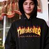 Sweatshirt homme THRASHER en Coton - Ref 3130423