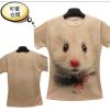 T-shirt 3D Sourie - Ref 389