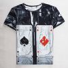 T-shirt 3D Jeux de Poker - Ref 424