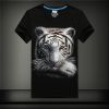 T-shirt 3D Tigre - Ref 433