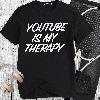 T-shirt en coton hommes Youtube - Ref 3423542