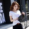 T-shirt femme en Coton - Ref 3314324