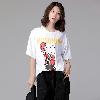 T-shirt femme en Coton moran - Ref 3314450