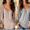T-shirt femme en Lait de soie - Ref 3314477
