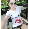 T-shirt femme en Coton - Ref 3314599
