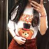 T-shirt femme YAN YIXIU en Coton - Ref 3314730