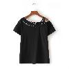 T-shirt femme en Coton - Ref 3314911