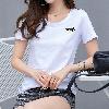 T-shirt femme WAN ZIQI en Coton - Ref 3315448