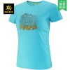 T-shirt sport pour femme KAILAS à manche courte en polyester - Ref 2027405