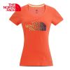 T-shirt sport pour femme THE NORTH FACE à manche courte en coton - Ref 2027463