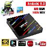 TV Box H96 Max + TV 2G 16G Android 9 - Ref 3423361