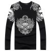 T-Shirt Impression Créatifs manches longues - Ref 3410