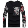 T-Shirt Impression Créatifs manches longues - Ref 3420