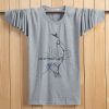 T-Shirt Impression Créatifs manches longues - Ref 3704