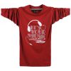 T-Shirt Impression Créatifs manches longues - Ref 3719