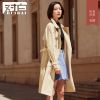 Trench pour femme en Coton - Ref 3225638