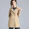 Trench pour femme en Coton - Ref 3225688