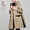 Trench pour femme MOEGOE en Coton - Ref 3225808