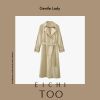 Trench pour femme EICHITOOH en Coton - Ref 3225933