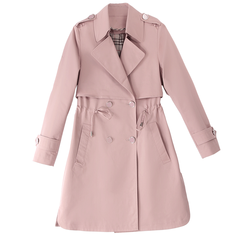 Trench pour femme YOURANXU en Polyester - Ref 3225995