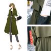 Trench pour femme LCHZ en Polyester - Ref 3226110