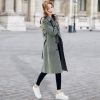 Trench pour femme en Coton - Ref 3226143