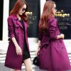 Trench pour femme JEDE en Polyester Nylon - Ref 3226181