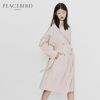 Trench pour femme PEACEBIRD en Polyester - Ref 3226194