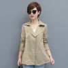 Trench pour femme en Coton - Ref 3226286