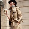 Trench pour femme XZAOLONG en Coton - Ref 3226327