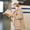 Trench pour femme KUOSE en Polyester - Ref 3226506