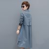 Trench pour femme en Coton - Ref 3227343