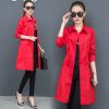 Trench pour femme en Coton - Ref 3227487