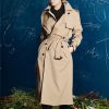 Trench pour femme DINTSTYLE en Coton - Ref 3227632