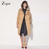 Trench pour femme ZOPIN en Coton - Ref 3227824