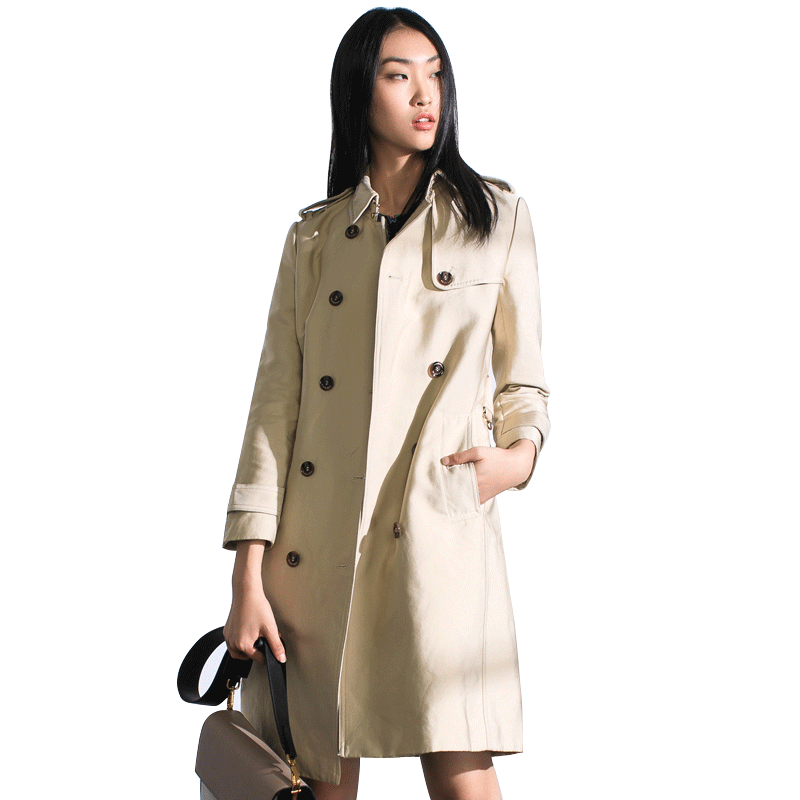 Trench pour femme YIFINI en Nylon - Ref 3228359