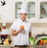 Veste chef cuisinier en coton - Ref 1908112