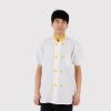 Veste chef cuisinier en rayonne - Ref 1908738