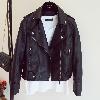 Veste cuir femme en PU - Ref 3331415