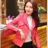 Veste cuir femme YADAN en PU - Ref 3331470
