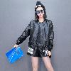 Veste cuir femme COOL en PU - Ref 3331730