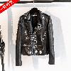 Veste cuir femme DIDAMAI en PU - Ref 3331755
