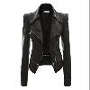 Veste cuir femme en PU - Ref 3447368