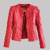 Veste cuir femme en PU - Ref 3447461