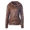 Veste cuir femme - Ref 3447480